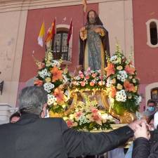 San Antón redujo su ‘paseo’ por la falta de hombros